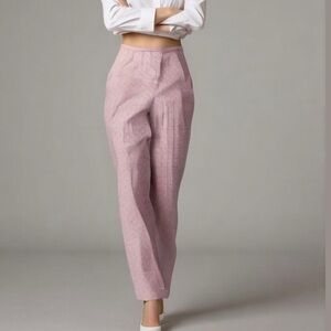Talbots Pink Cropped Ankle Pants